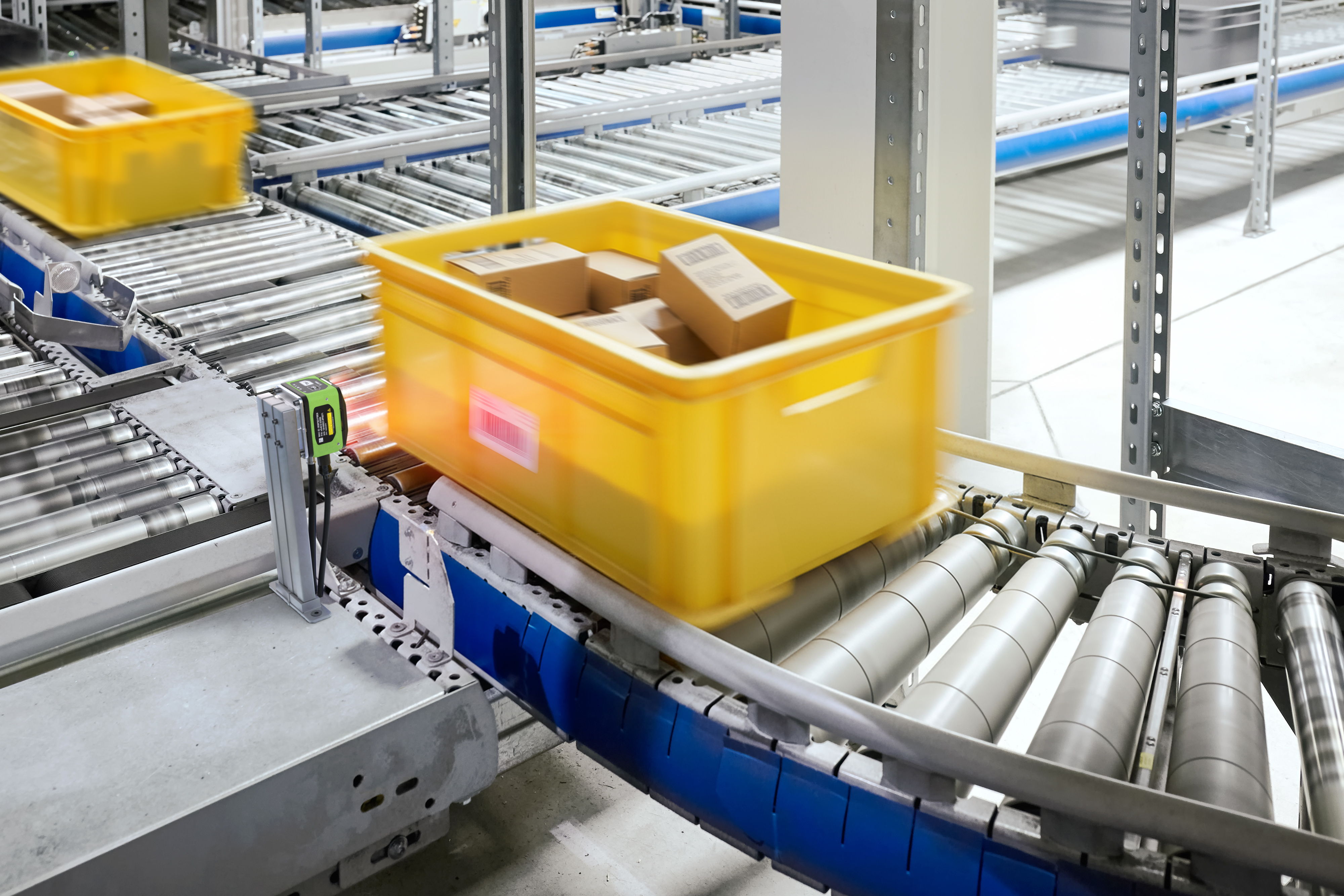 boxes on track
