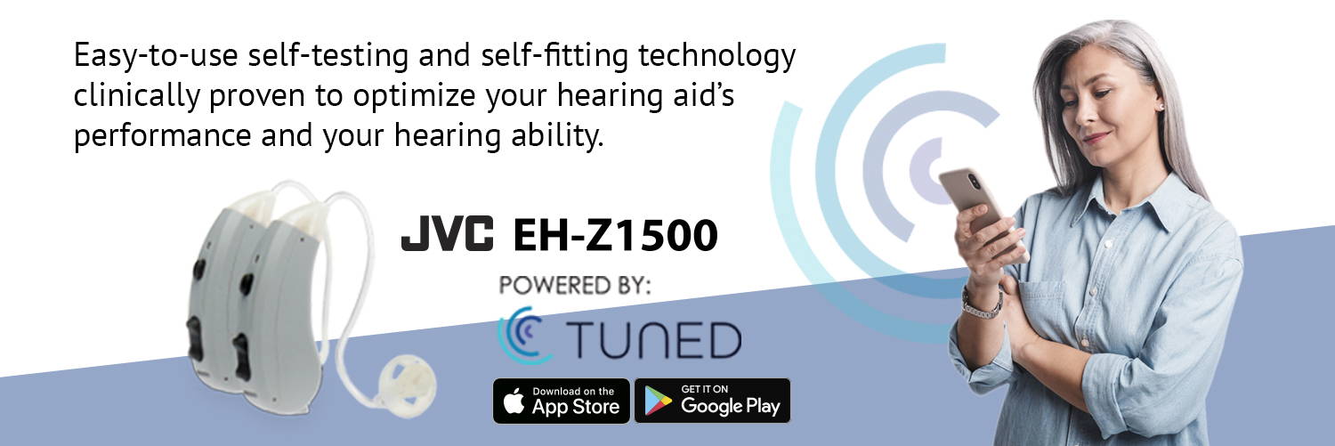 JVC EH-Z1500 app-powered complete hearing solution