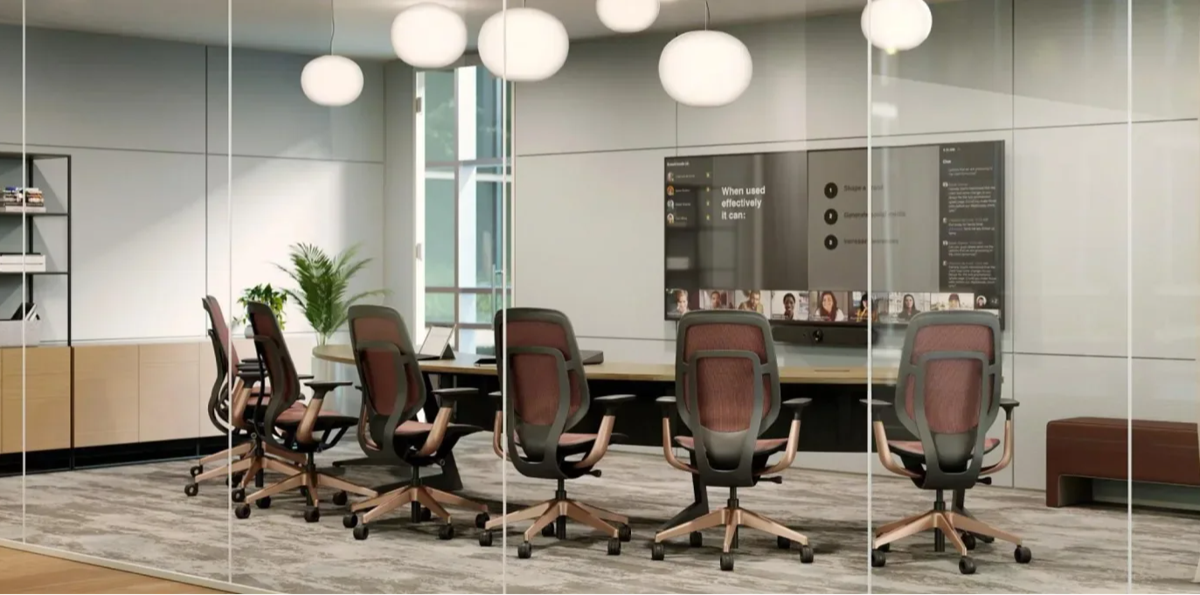 Creation Networks AV technology solution installed in a corporate meeting space