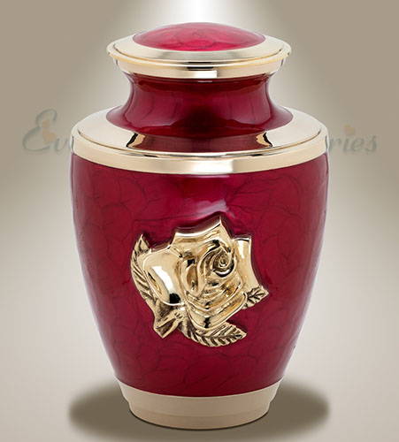 Red Eternities Cremation Urn