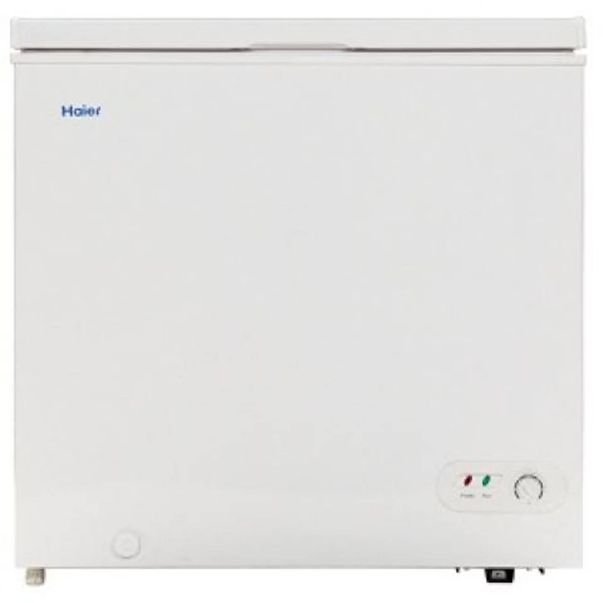 Product photo of a Haier chest freezer currently being recalled