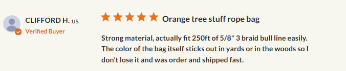 Customer review with star rating and feedback on a product.