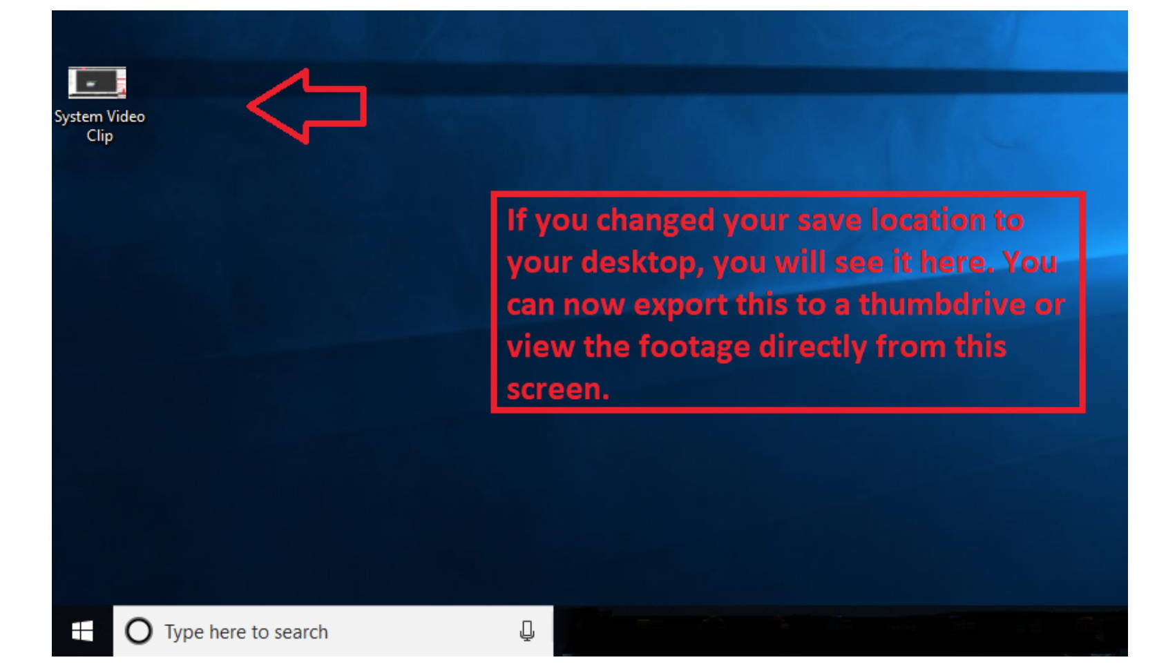 How to Export video from your Security Camera System