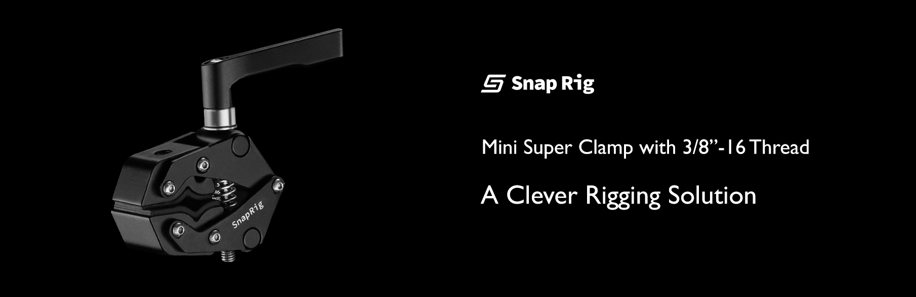 Proaim SnapRig Mini Super Clamp | Fits 30mm Speed Rails/Scaffold Tubes. SC-03