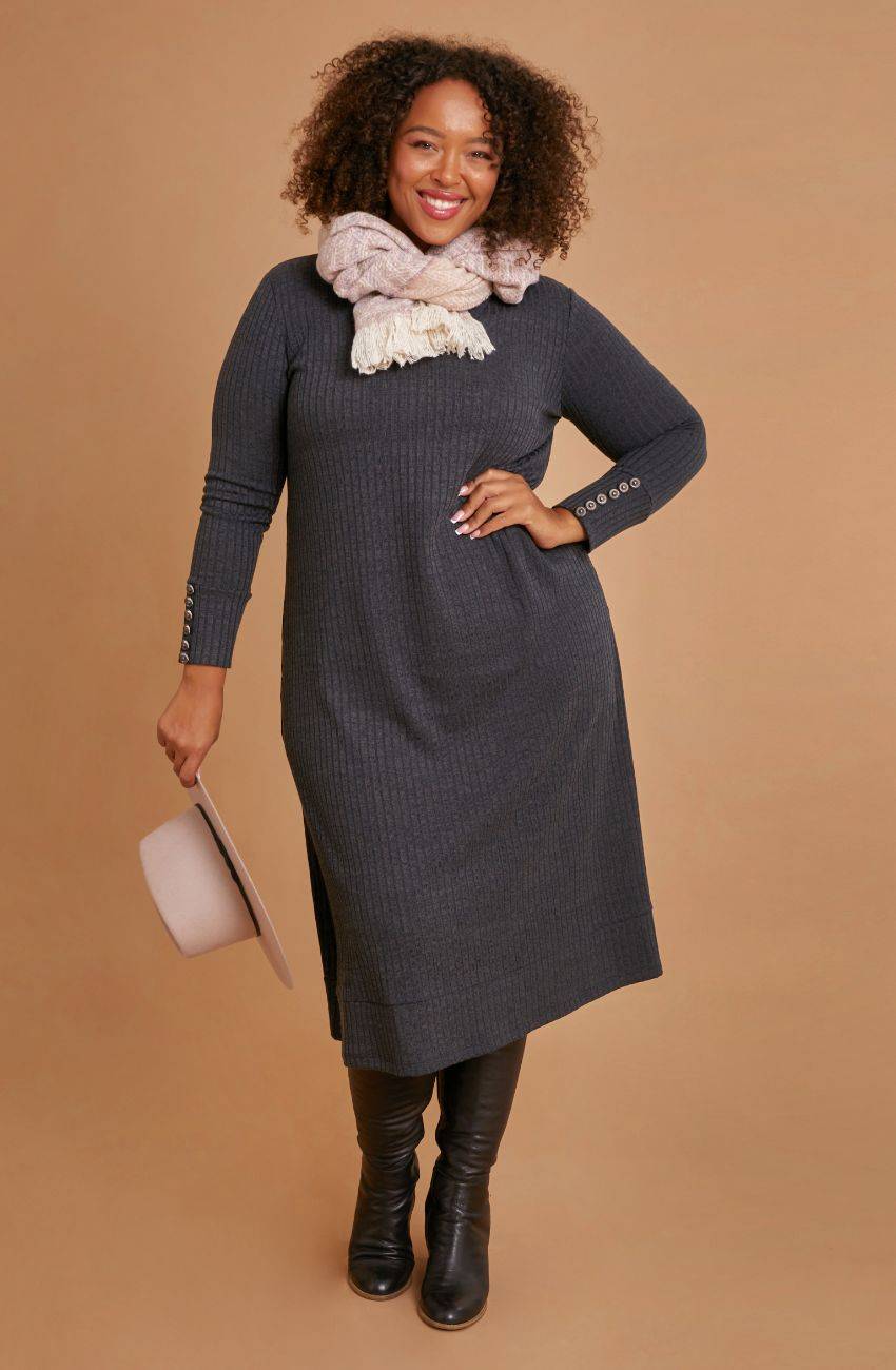belle-fit-flare-lined-knit-dress