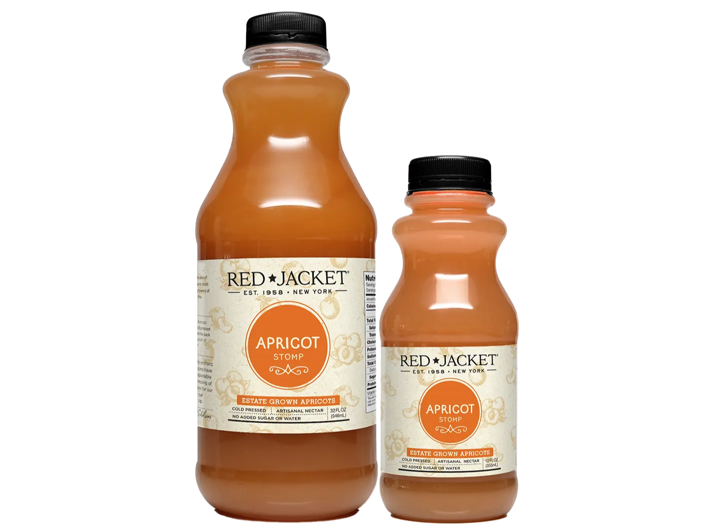 apricot stomp juice bottles