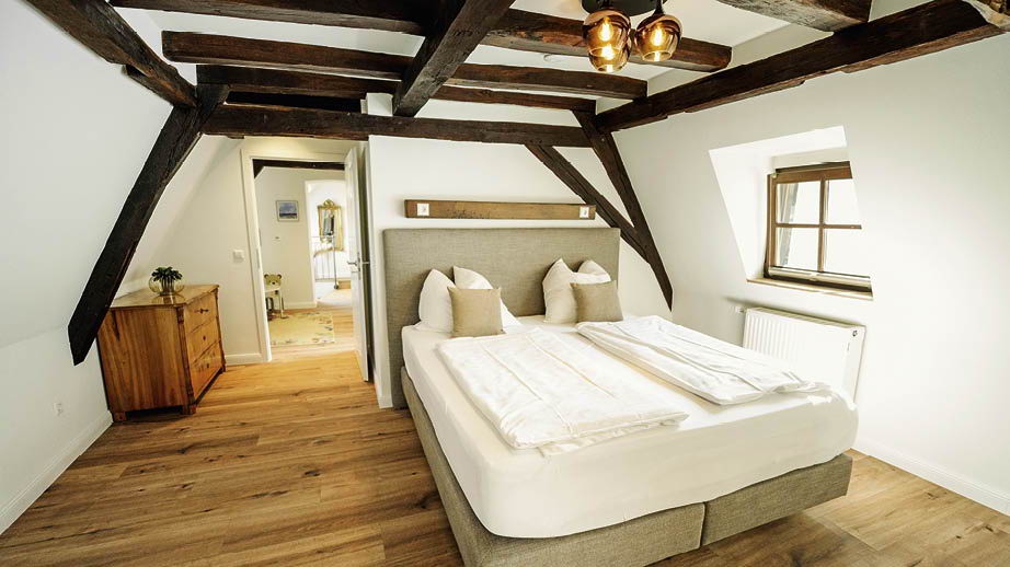 Ferienhaus Zenthaus Schlafzimmer 