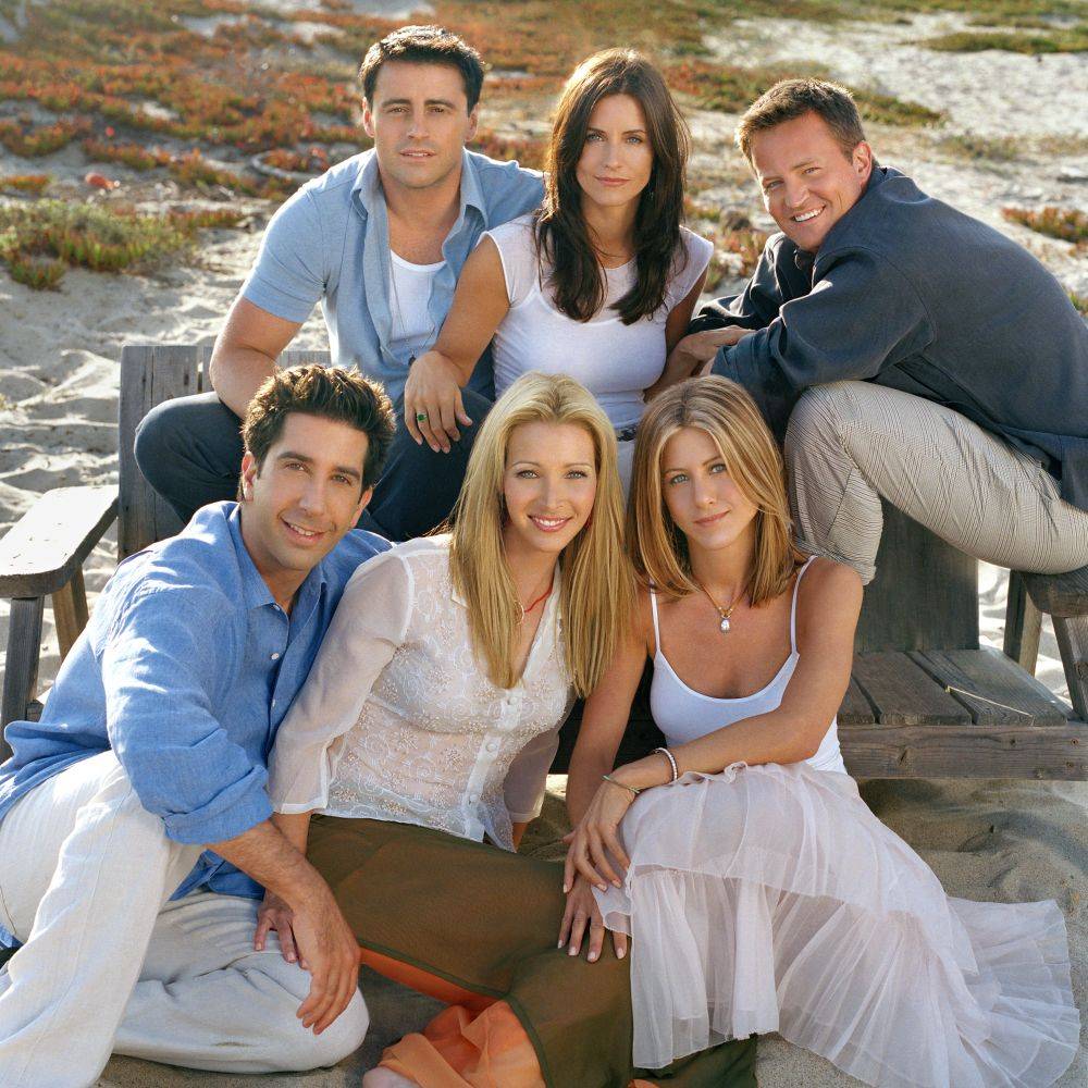 friends cast on bench