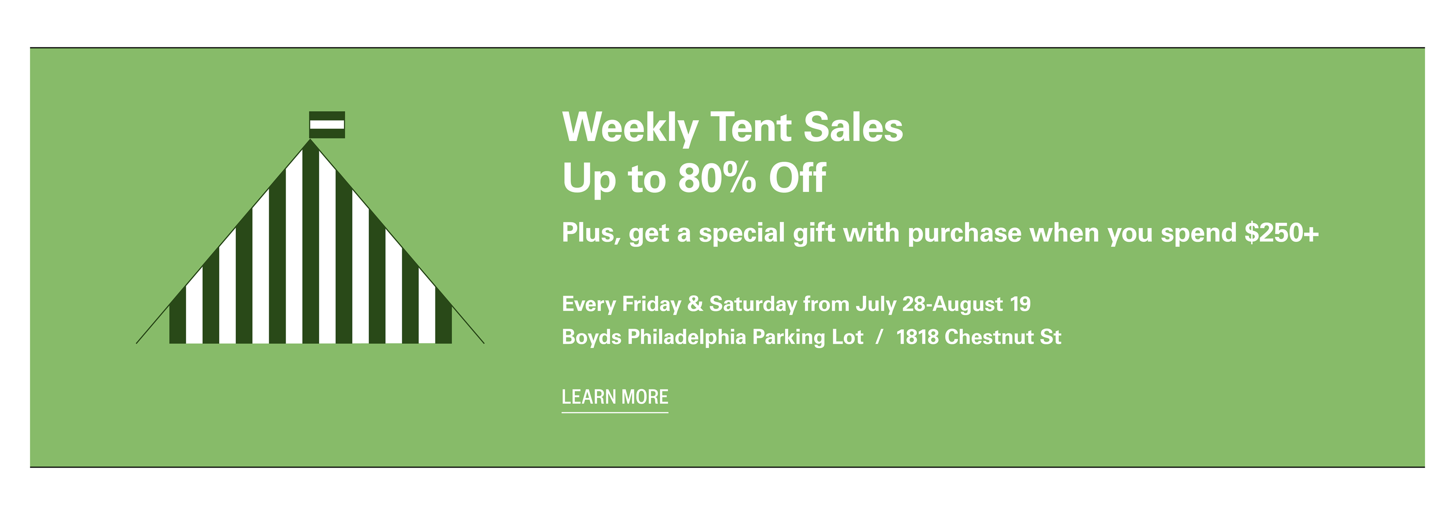 Tent Sales