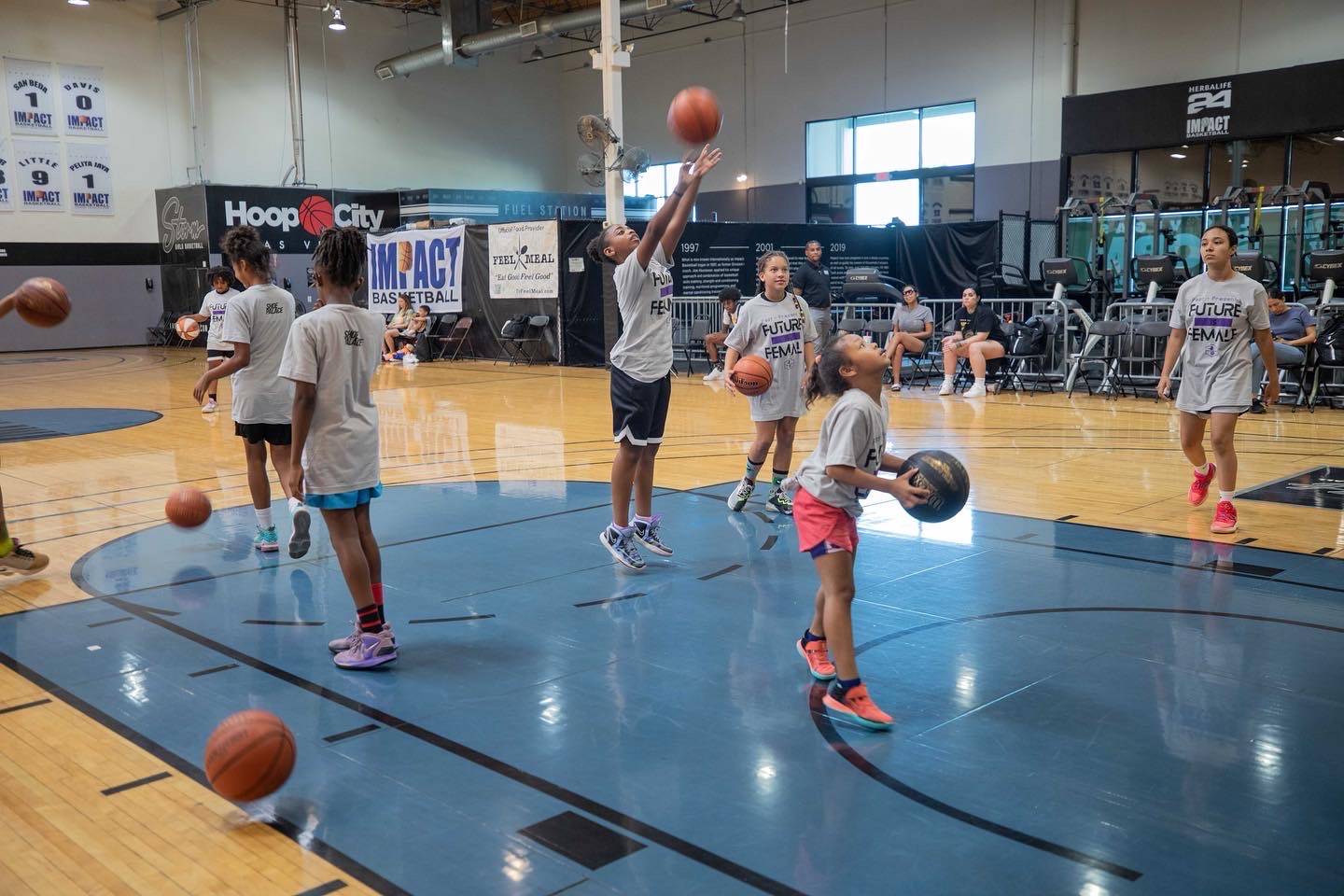 heroes basketball league girls playing basketball