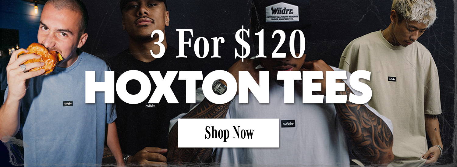 3 FOR $120 HOXTON TEES