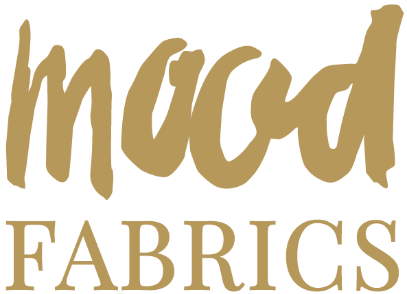 Mood Fabrics logo in a stylish font.