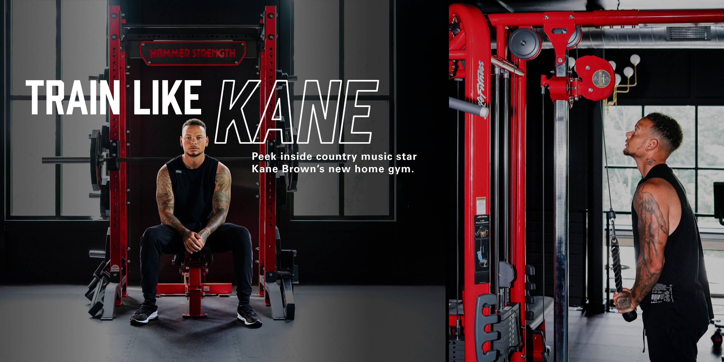 Train Like Kane Brown - Check out his new home gym