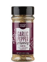 shaker jar of Garlic Pepper Seasoning