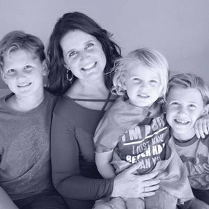Denise Albright & Her 3 Boys