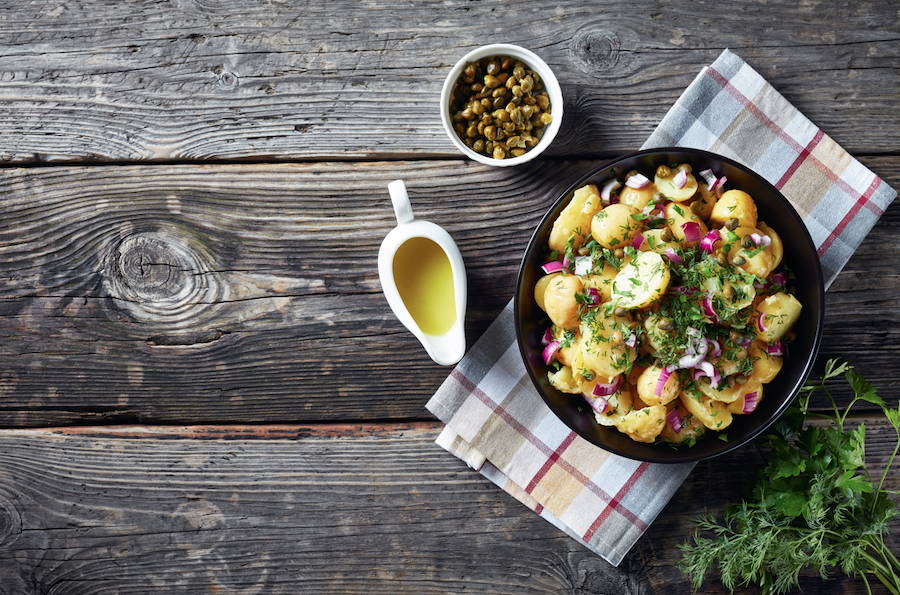 plant based potato salad