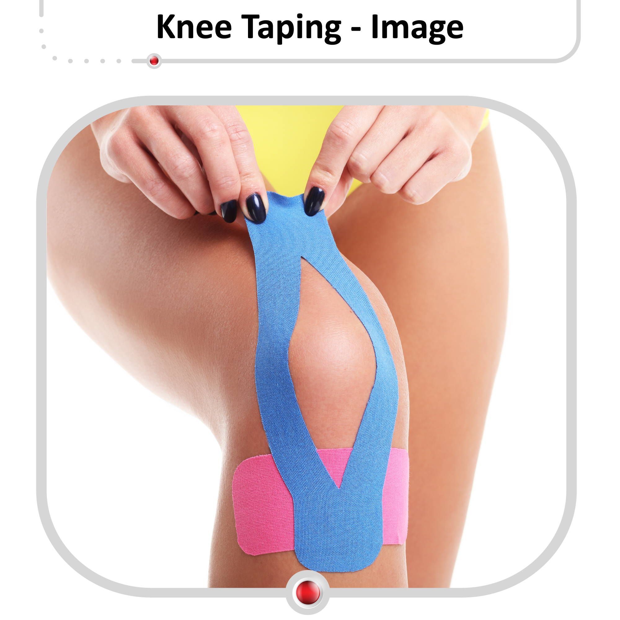 Kinesio Tape for pregnant belly support! Thing are getting heavy #thir