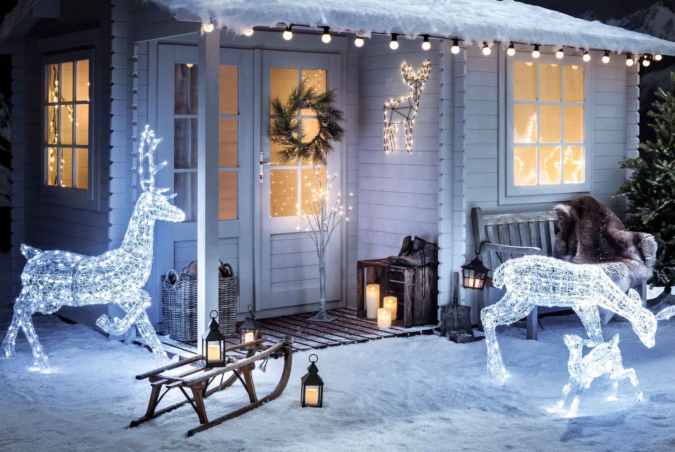 Christmas House Lighting Ideas – Lights4fun.co.uk