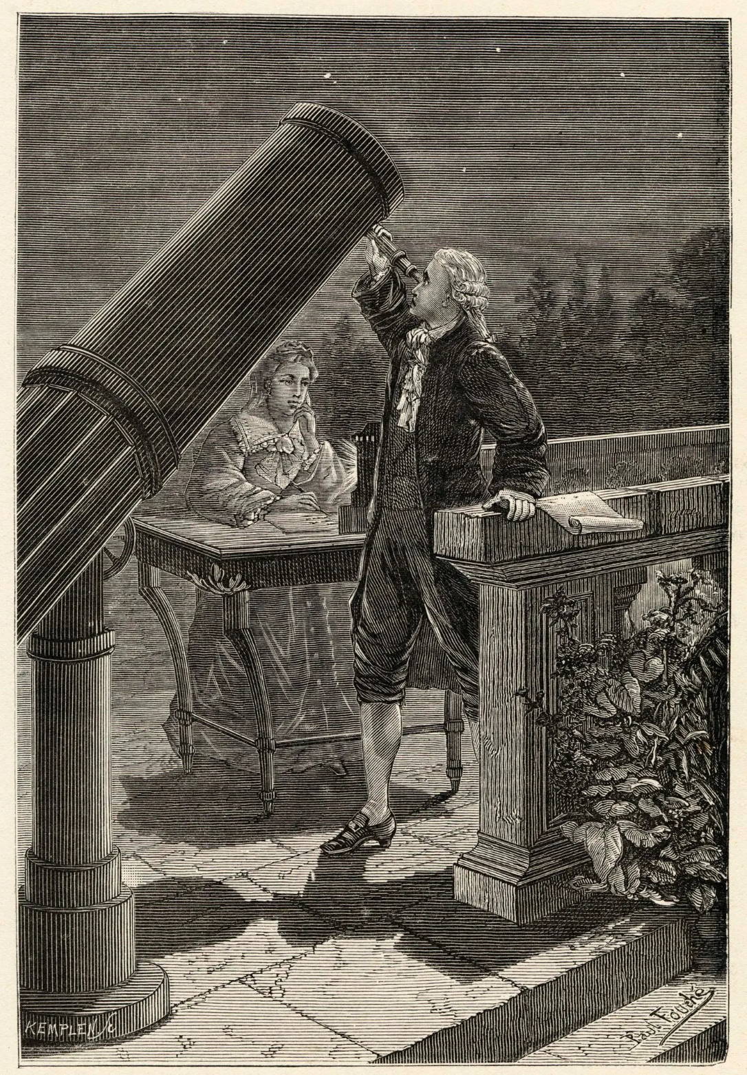 Before discovering the planet we now know as Uranus via telescope, William Herschel was known for playing with his organ