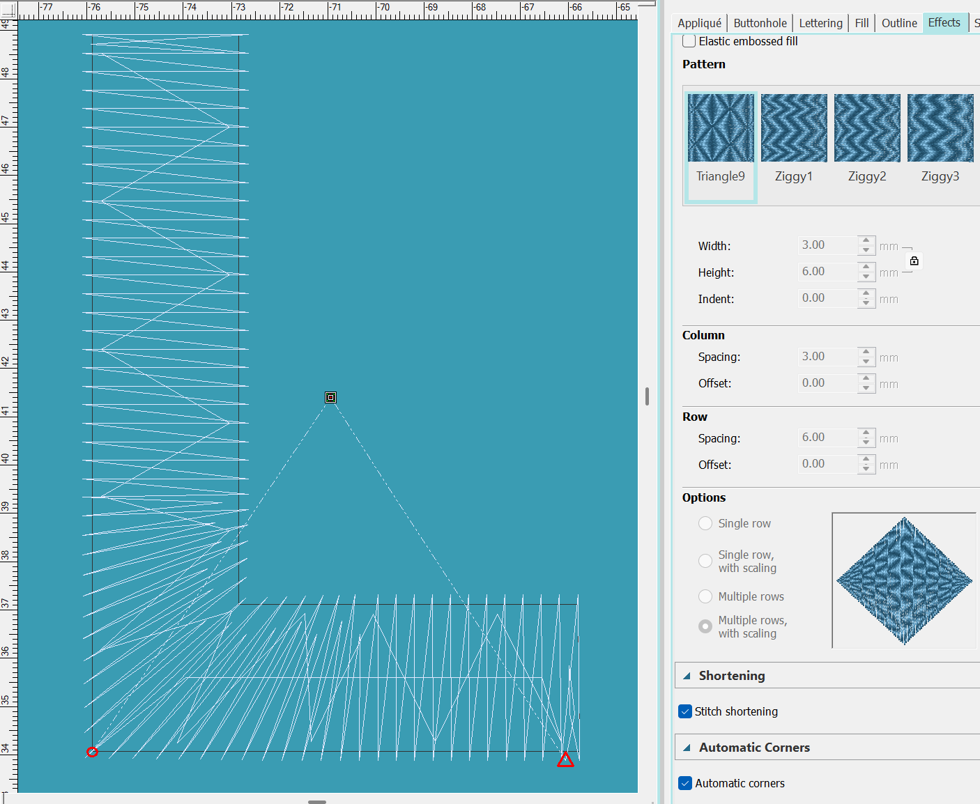 Stitch Shortening