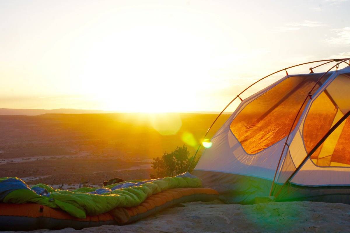Camping tent | Baby It's Gold Outside! Outdoor Fall Activities To Do To Stay Active This Season | stay active