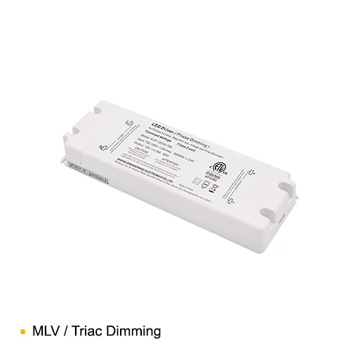 lass 2 LED Dimmable Driver 50W 12V constant voltage power supply compatible with MLV and TRIAC dimming for LED strip lights and under cabinet lighting