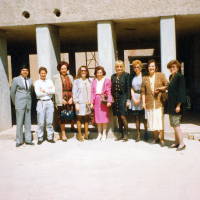 House of friendship in black work