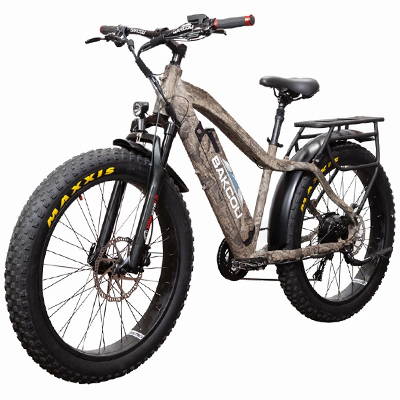 Bakcou 750W Flatlander Bafang Fat Tire Hunting Electric Bike