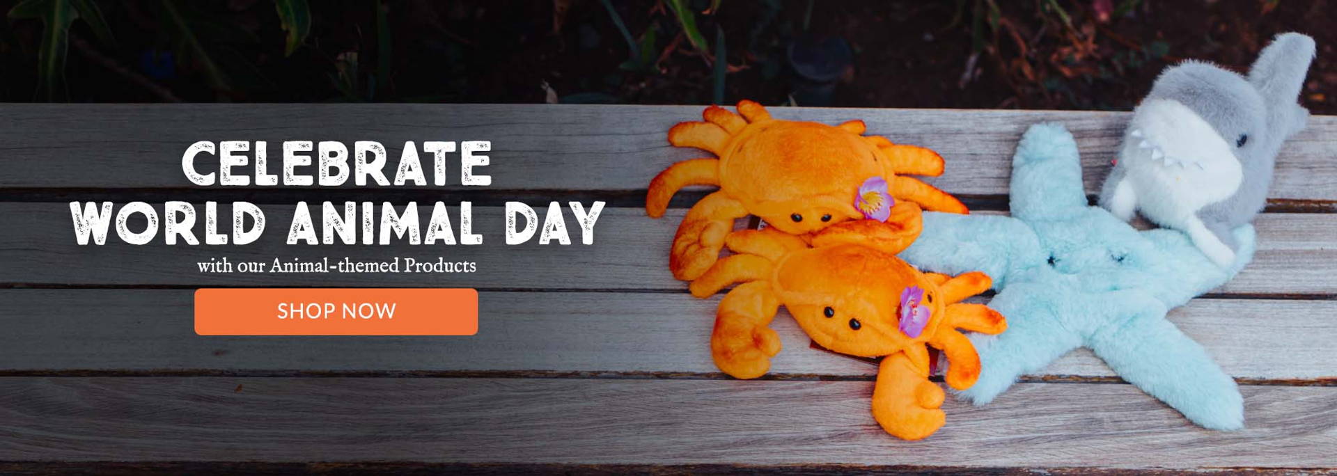 Celebrate World Animal Day with our Animal-themed Products