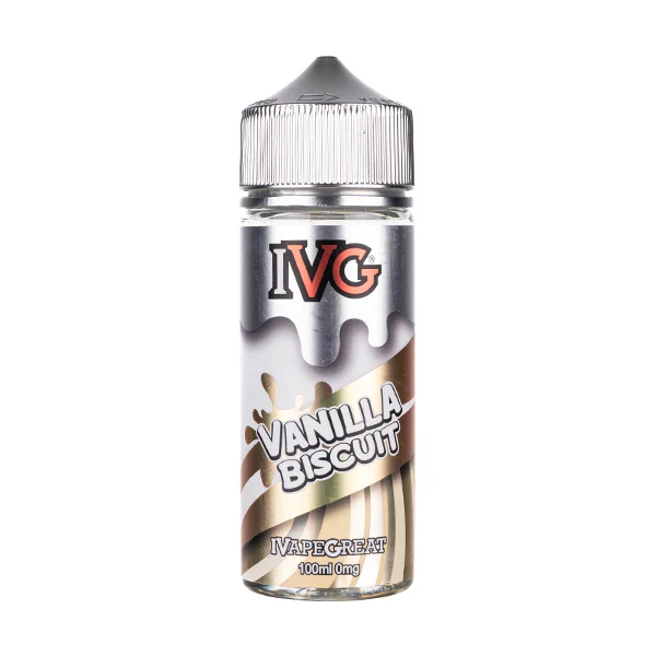 A picture of Vanilla Biscuit 100ml Shortfill by IVG 