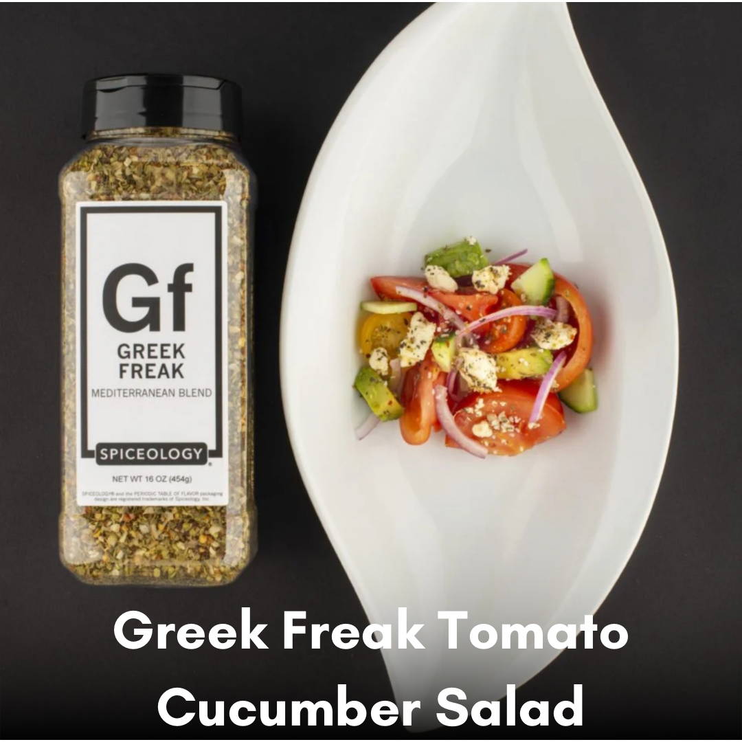 Greek Freak Tomato Cucumber Salad