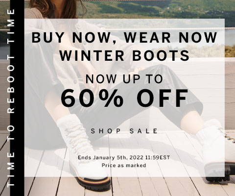 60% Off Select Winter Boots