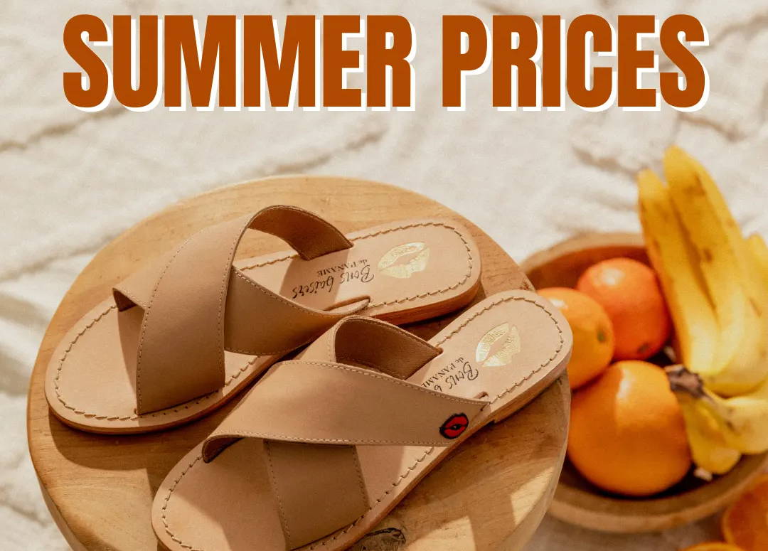 Leather Sneakers and Sandals at soft prices
