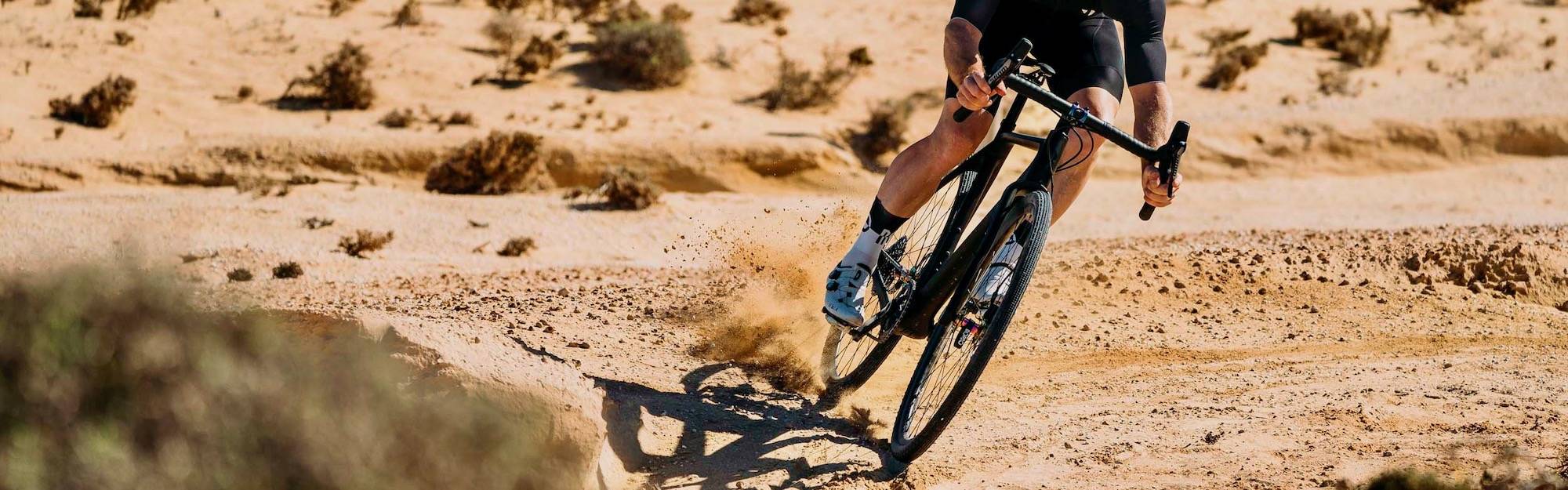 Shredding the gravel trails on Rondo bikes.