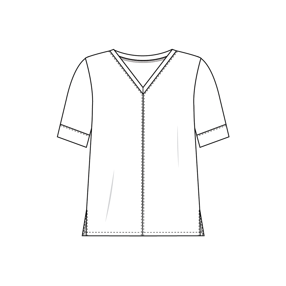 Mockup of Miik design contest submission of a tee