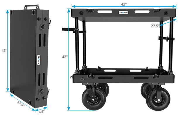 Proaim Victor Lite Video Production Camera Cart