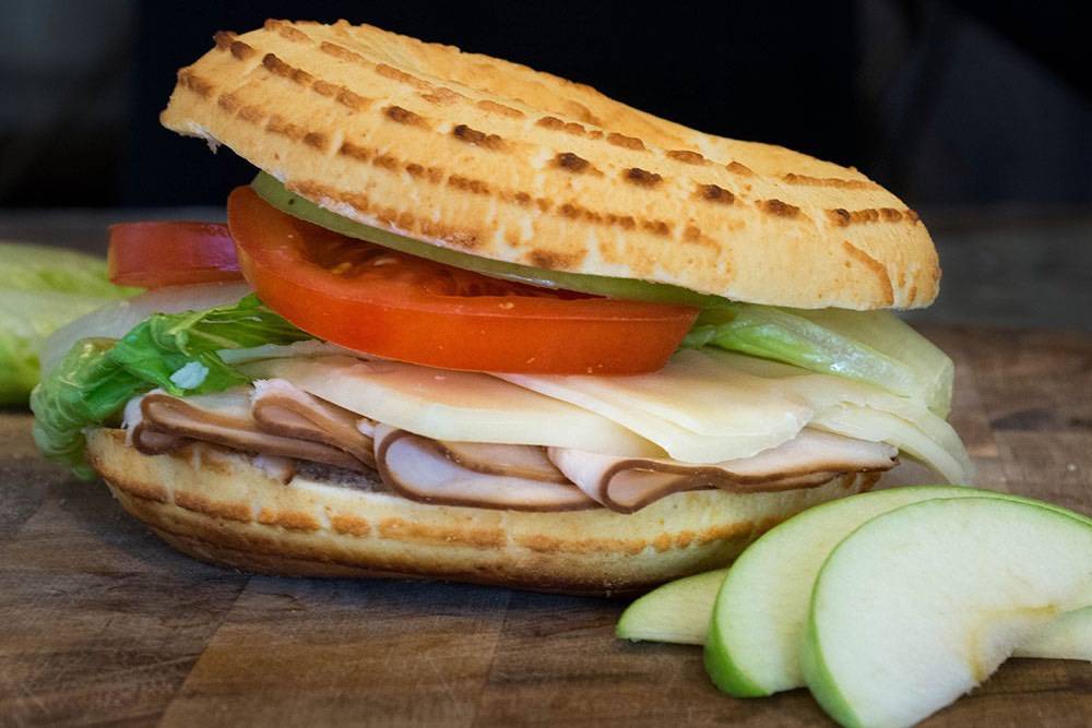 Turkey Apple Bagelinos Sandwich