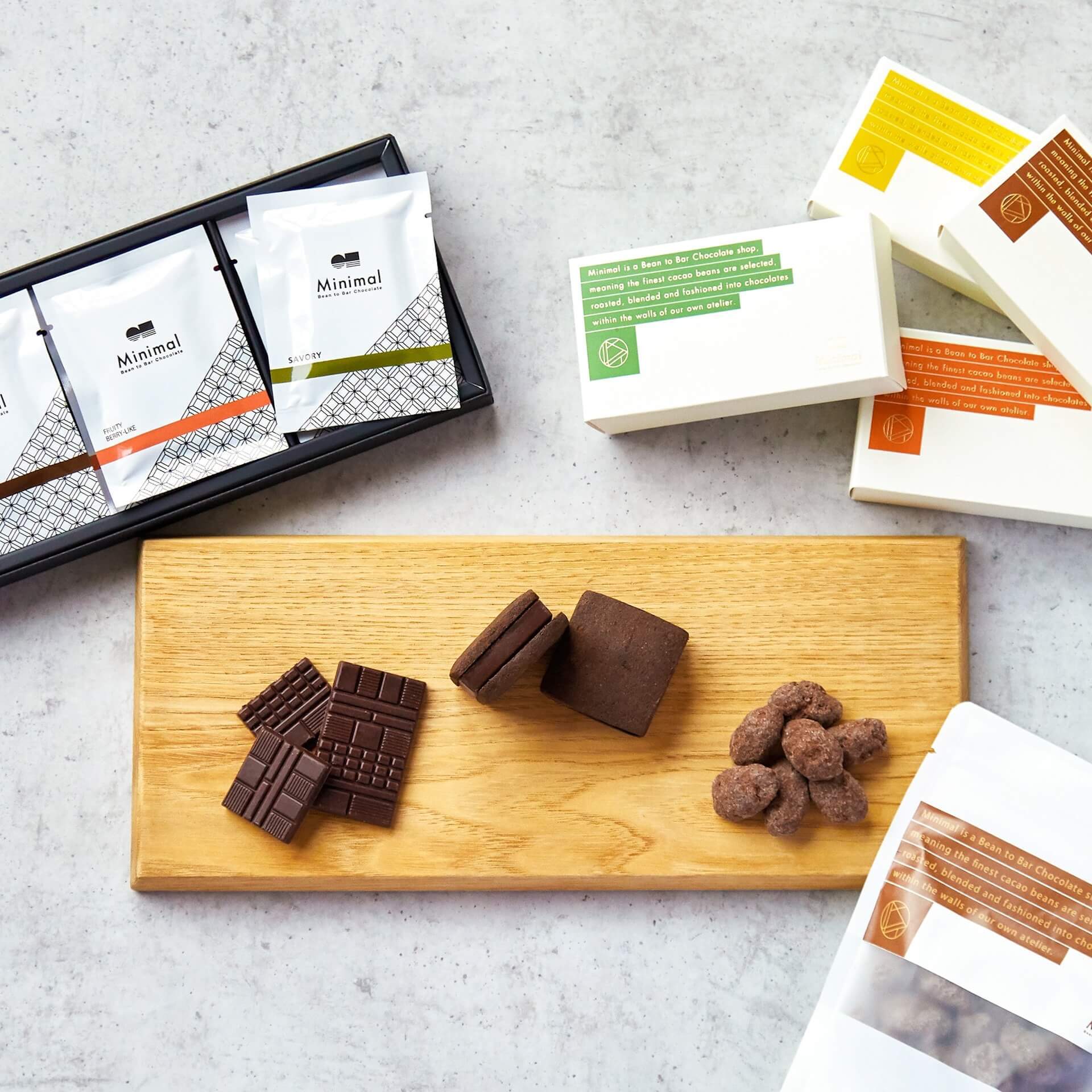Minimalのギフト 一部送料無料 Minimal Bean To Bar Chocolate Tokyo