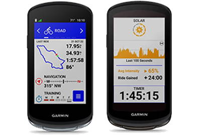 Garmin Edge 1040 and 1040 Solar cycling GPS