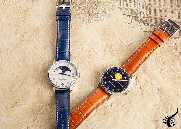 Meistersinger-Automatic- watch- Lunascope-Opaline-Silver,-40-mm,-LS901-SG04--Automatic watch -Meistersinger-Lunascope,LS908G