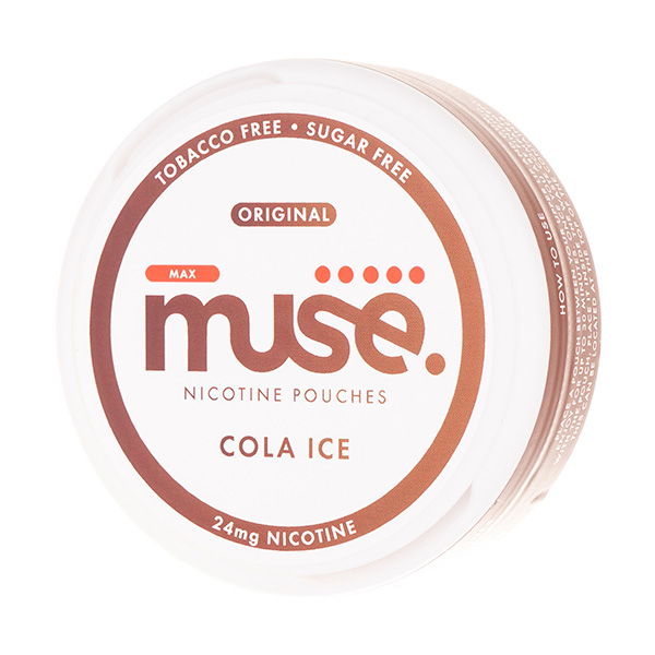 Muse Max Cola Ice nicotine pouches