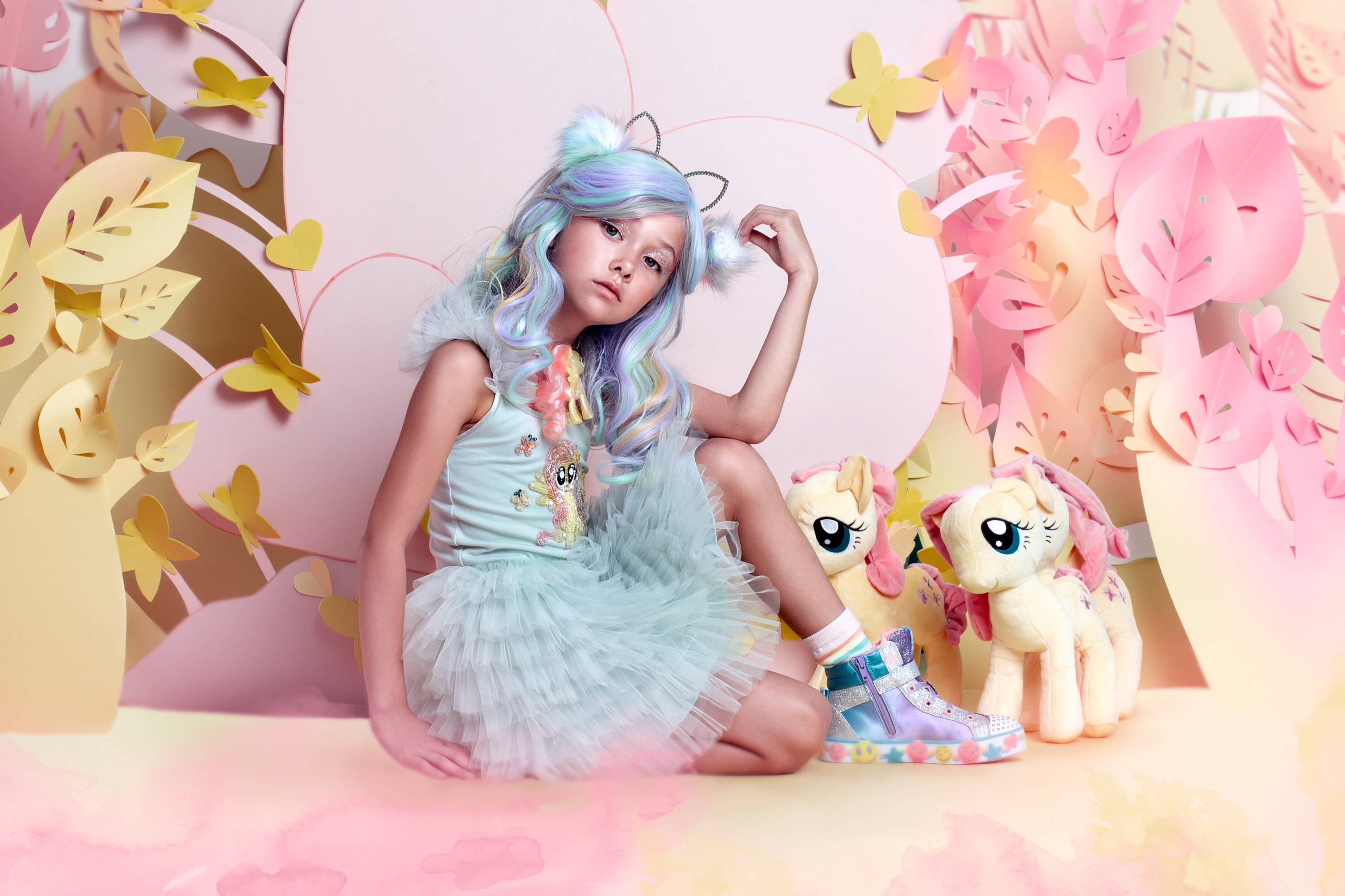Máscara My Little Pony - Azul - Tutus Lovers