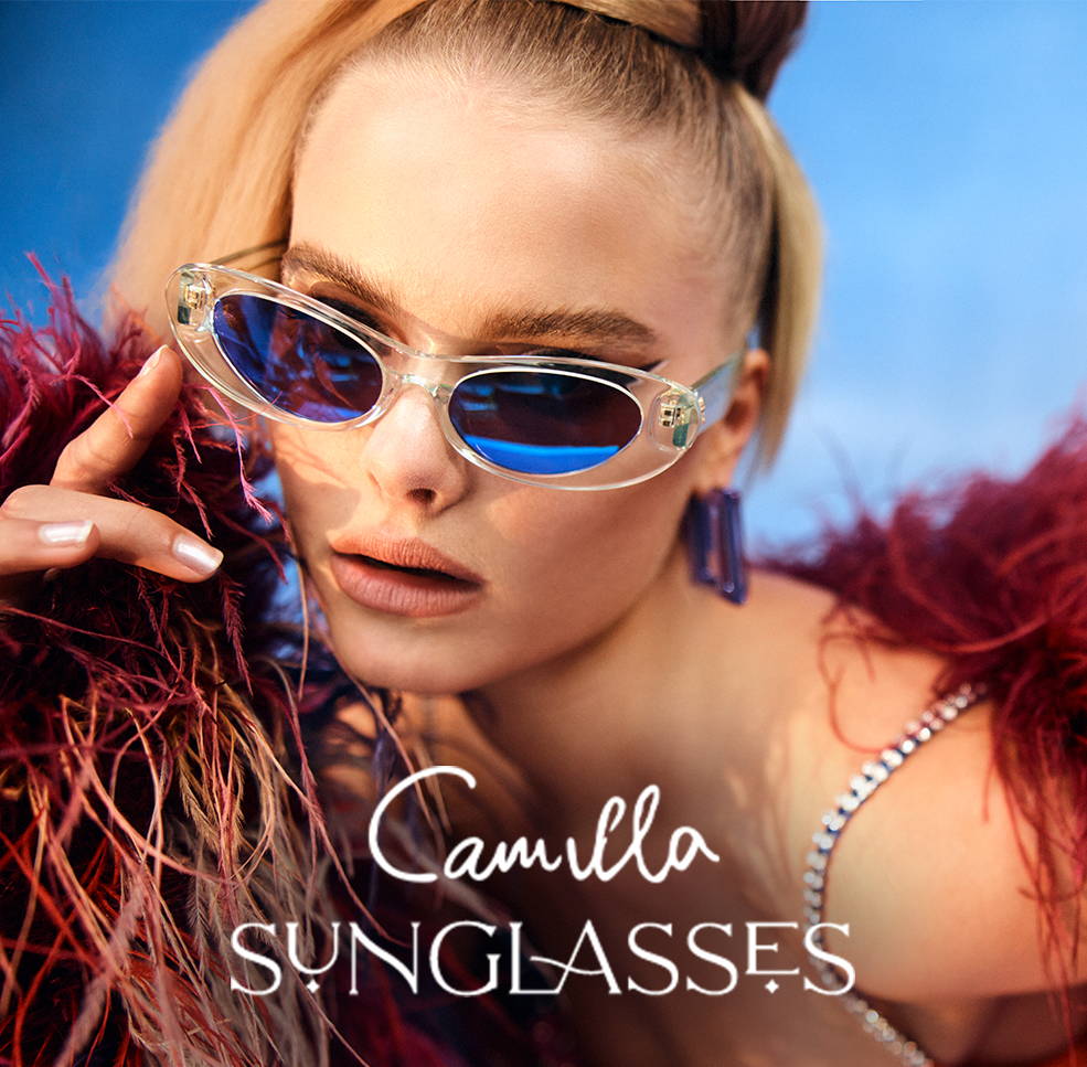 CAMILLA SUNGLASSES DEBUT COLLECTION