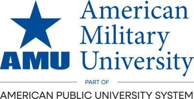 American Military University logo, part of American Public University System.