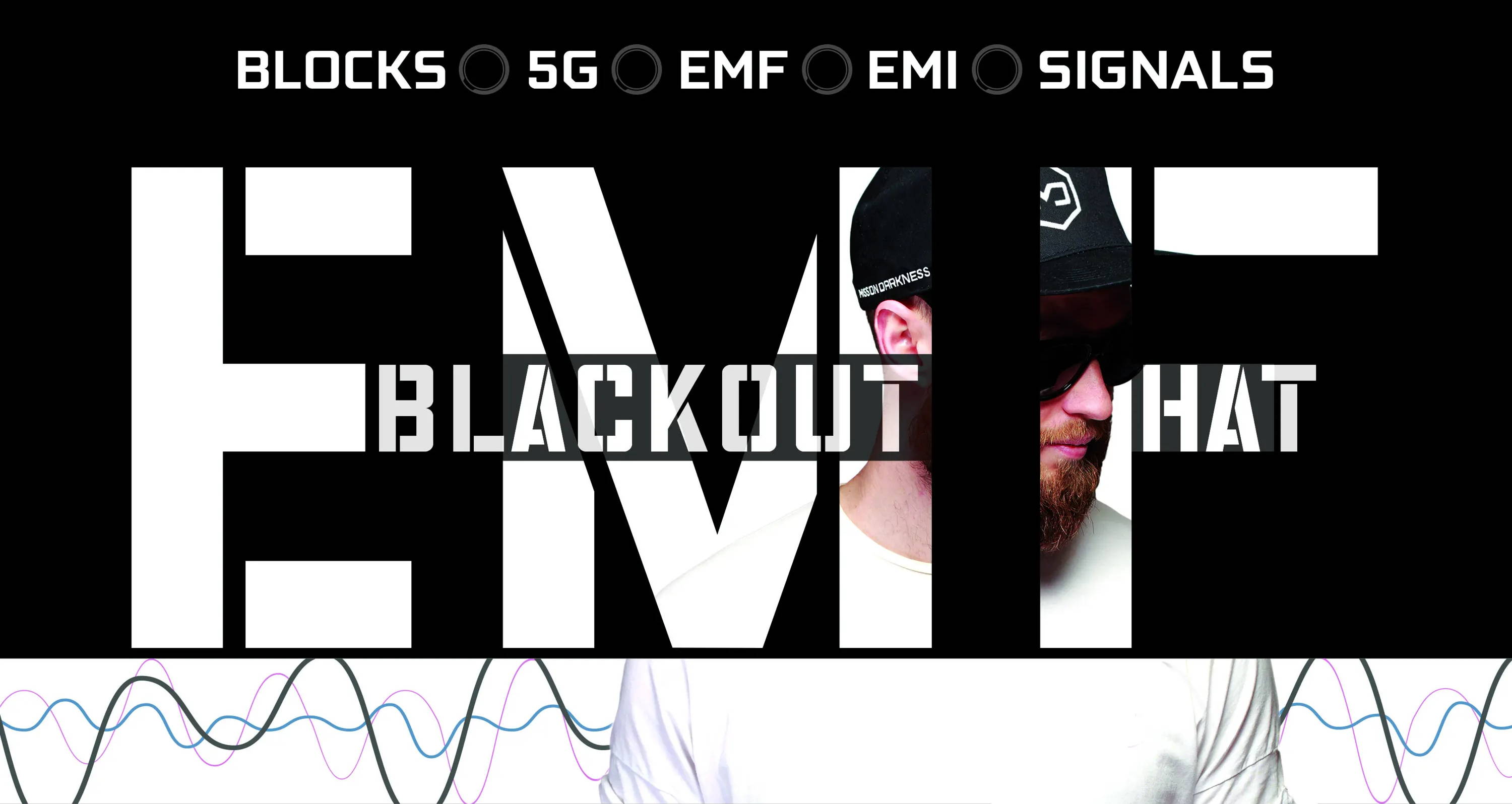 Mission Darkness EMF Blackout Hat radiation shielding blocks RF signals wifi cell 5G bluetooth