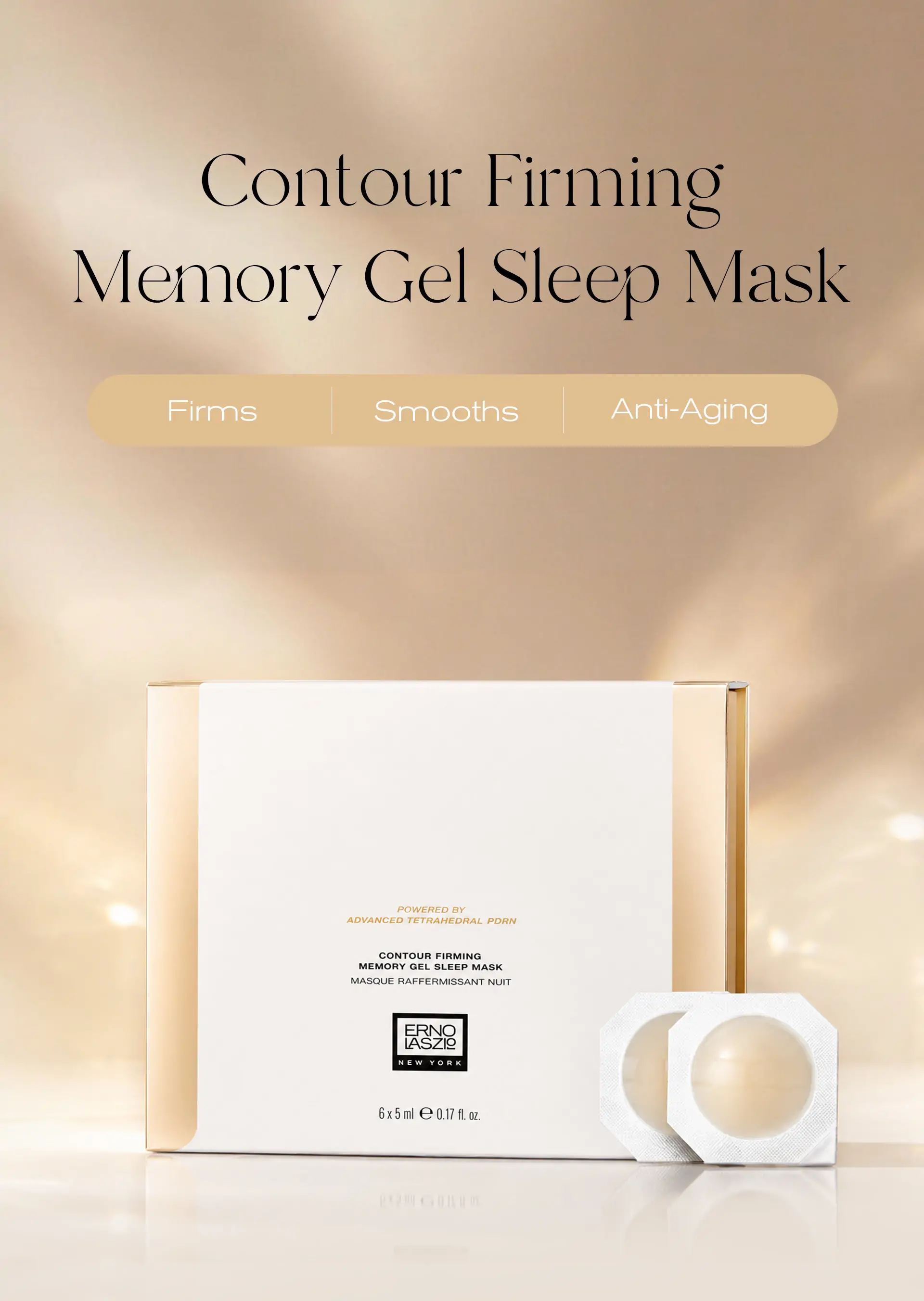 Contour Firming Memory Gel Sleep Mask