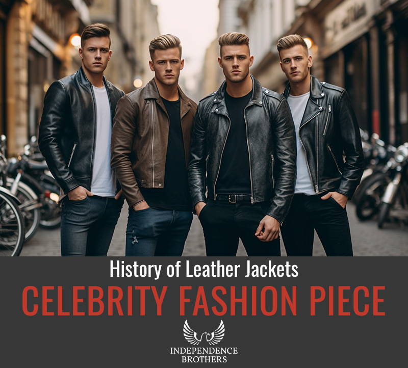 Celebrity leather jackets