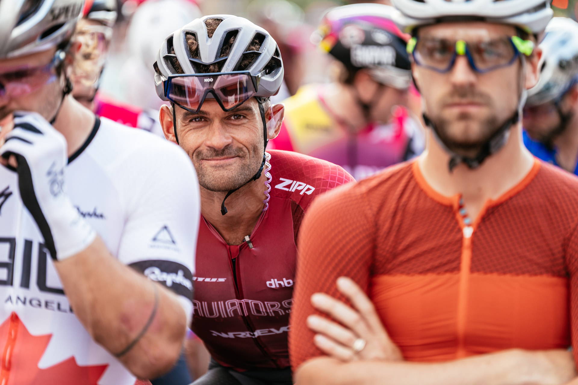 Eamon Lucas of the Austin Aviators at the Salt Lake Criterium 2023.