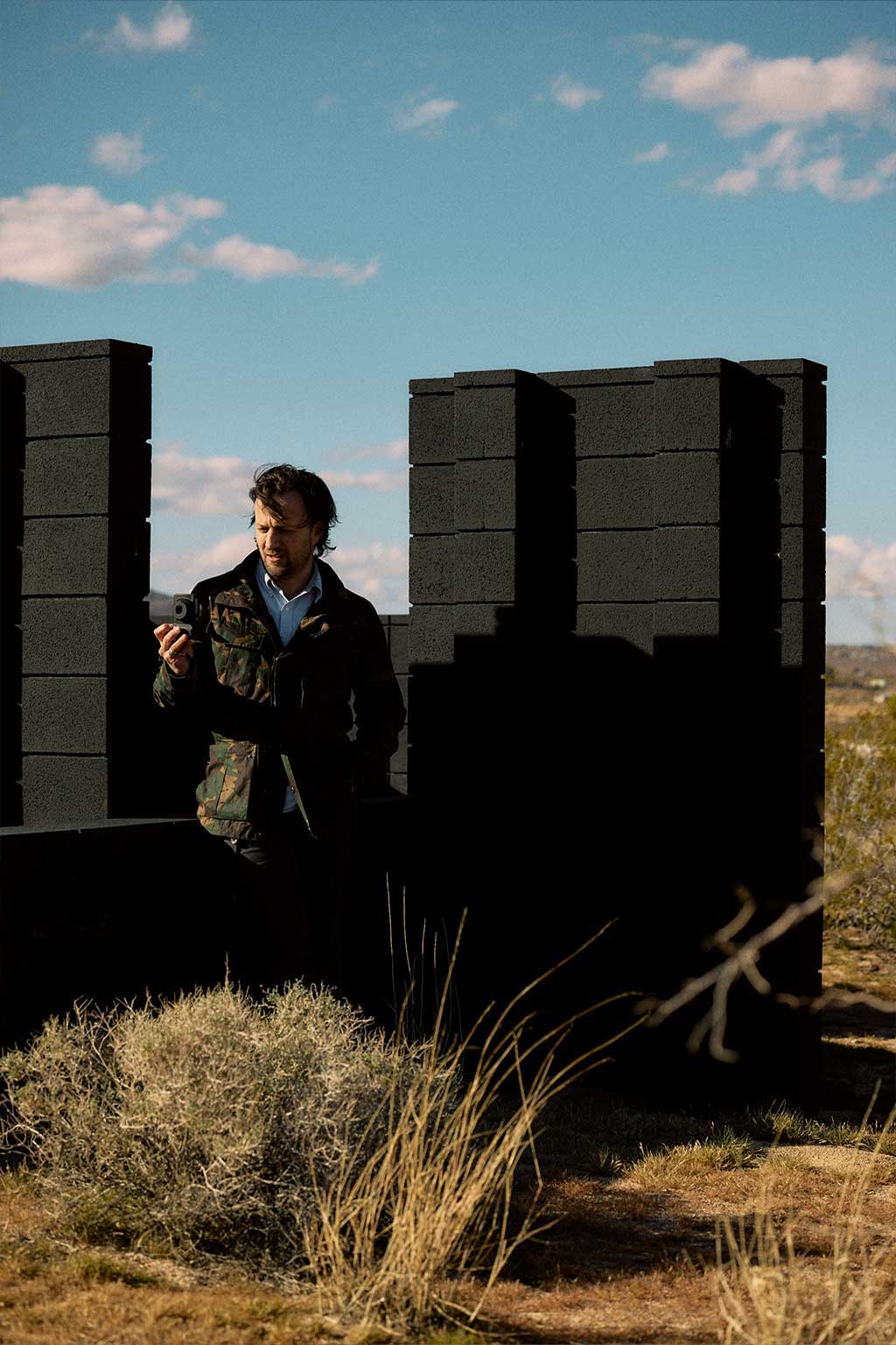 Jon at the Concrete village