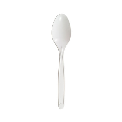 A white PLA spoon